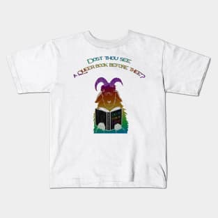 Bleak Phillip and the Big Gay Book of Horror Kids T-Shirt